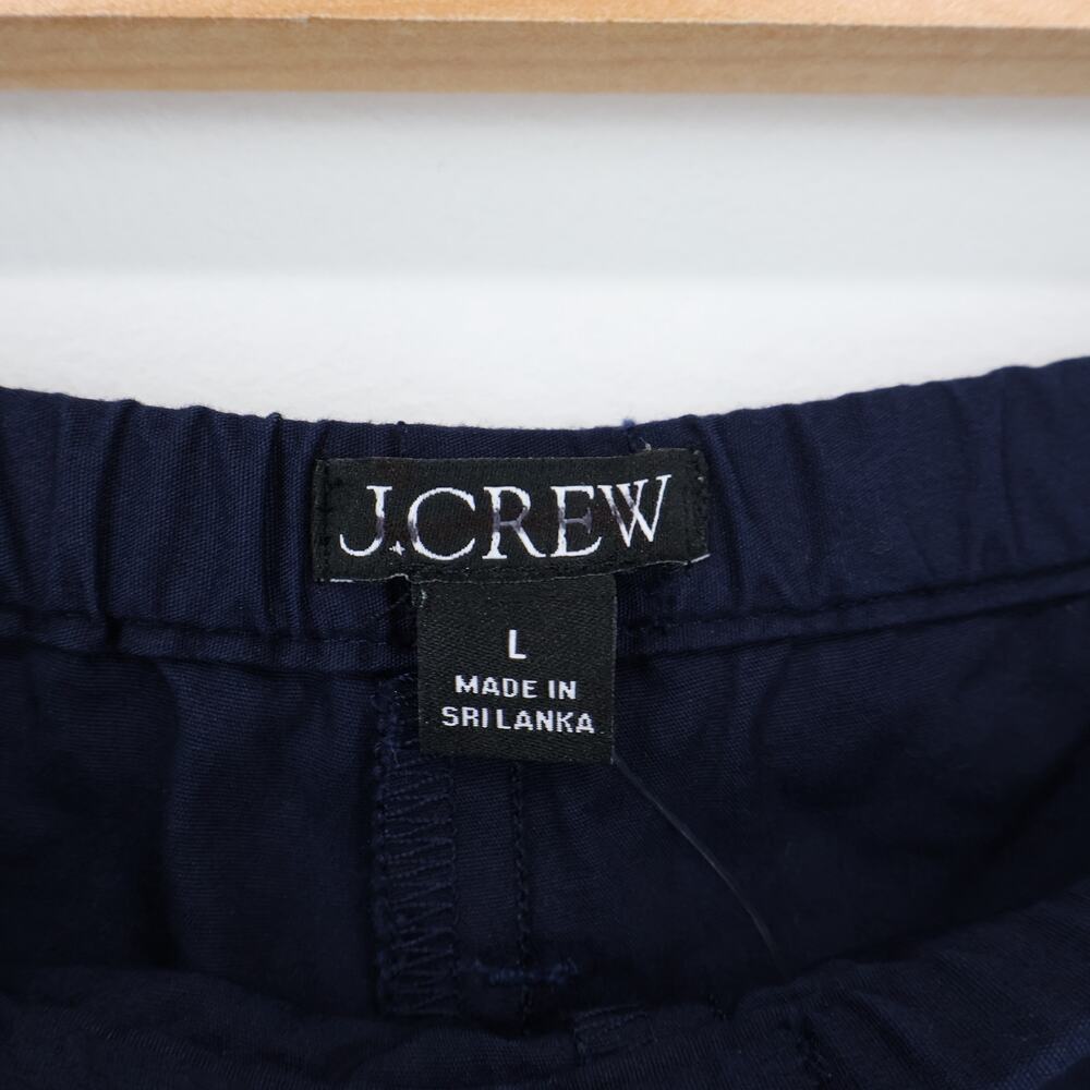 J.Crew Luna Utility Pant Navy Blue Removable Paracord Belt Size Large NWT - Picture 4 of 8